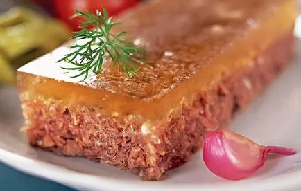 Rețete secrete de carne de vită aspic selectarea ingredientelor și adăugarea