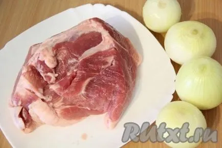 Рецепта за кнедли с месо - рецепта със снимки