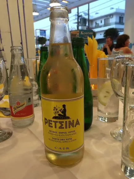 Retsina - bere, vin, alte băuturi și alimente delicioase