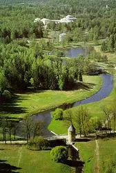 Gardens în stilul natural din Europa