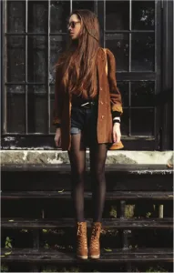 Din ceea ce sa poarte tendintele modei haina maro (30 poze) Arta de a fi femeie