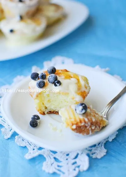 Cheesecakes de brânză de vaci în rețetă cuptor cu fotografii pas cu pas, rețete ușor