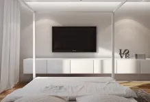 Легло с телевизор на каква височина да се мотае в стаята, стената под телевизора, преди да