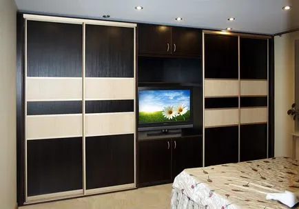 Ágy egy TV, mi magasság akasztani a szobában, a fal mellett a TV előtt
