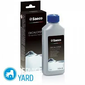 Descaler SAECO, serviceyard-комфорт на дома си на една ръка разстояние