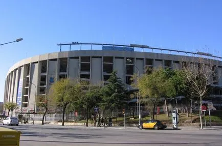 Stadionul Camp Nou din Barcelona, ​​fotografii, gradul de ocupare