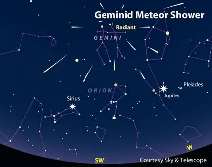 Tapasztalja meg a hihetetlen látvány, a hideg hold és meteor eső egy éjszaka