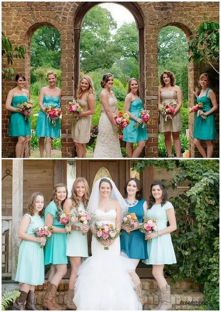 Esküvői színes fénykép Tiffany, dreambride