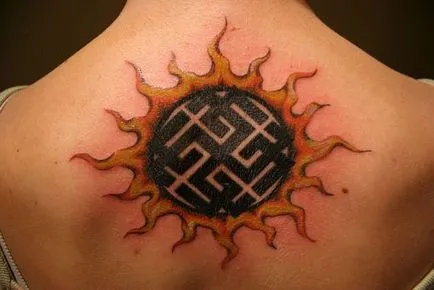 Tattoo-horogkereszt - 30 fotó, tetoválás, tetoválás