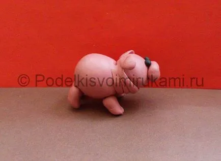 Pig, изработени от пластелин