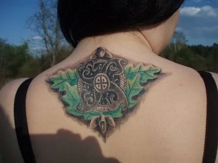 Tattoo-horogkereszt - 30 fotó, tetoválás, tetoválás
