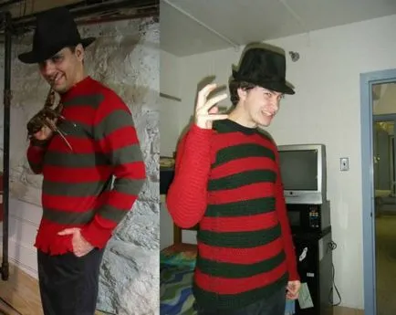 Freddi Kryugera пуловер трансформация в герой на филма