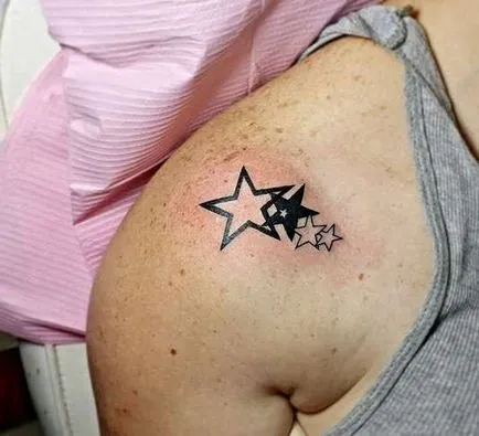 Tattoo csillag tetoválás értéke 40 fotók, vázlatok