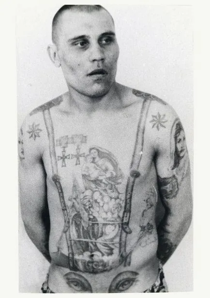 Tetoválás, ami félő, hogy azt jelenti, bűnügyi tetoválás (18 fotó)