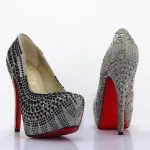 Louboutin cipő, cipő, piros talpú Christian Louboutin