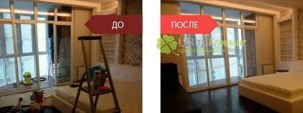 Menajul apartamentului după reparație, compania „curățare facilitatea“