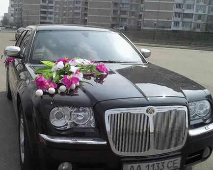 Прикраса весільних машин своїми руками