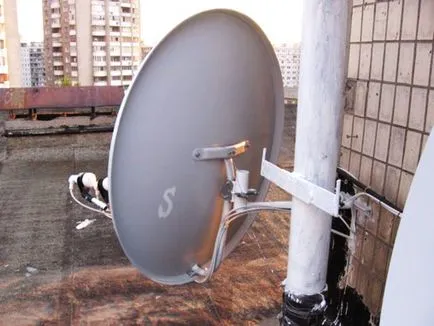 Instalarea TV prin satelit, TV prin satelit, antena, antena terestră, radio TV, antena, receptor,