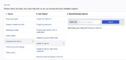 Як відновити обліковий запис електронної пошти yahoo (відновити) Як відновити обліковий запис електронної пошти yahoo