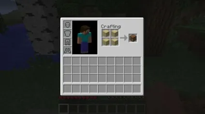 Як в minecraft зробити верстак