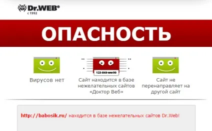 Як вийти з бази небажаних сайтів (сайтів) Як вийти з бази небажаних сайтів