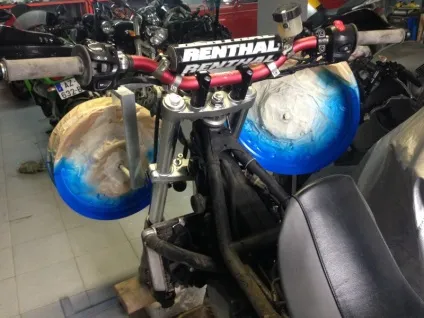 Як я вирішив перефарбувати свій мотоцикл! (Xt660x) Як я вирішив перефарбувати свій мотоцикл!
