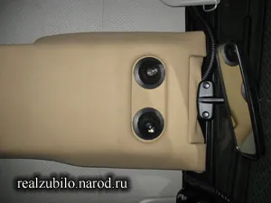 Opció elrendezés szalon UAZ Hunter