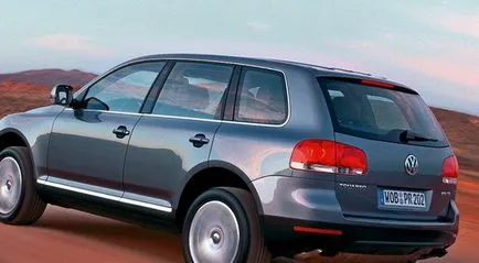 A választás Volkswagen Touareg város