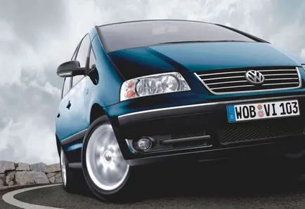 Volkswagen Sharan - modell leírása