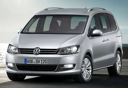Volkswagen Sharan (2017-2018) az ár és a leírások, képek és felülvizsgálat