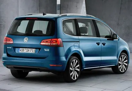 Volkswagen Sharan (2017-2018) цената и спецификации, снимки и преглед