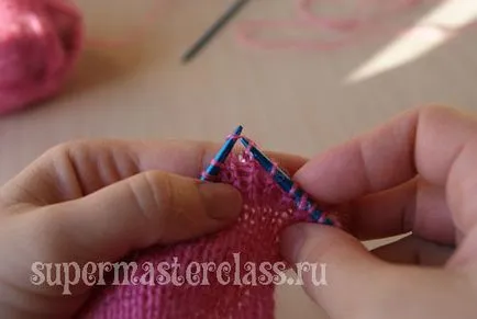 Șirag de mărgele de ace de tricotat ateliere de master class pe obiecte de artizanat