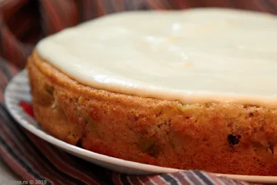 Almás pite puding