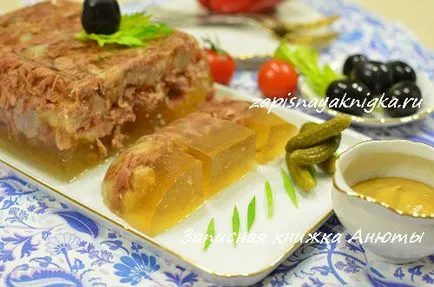 Aspic pas cu pas reteta de carne de vită