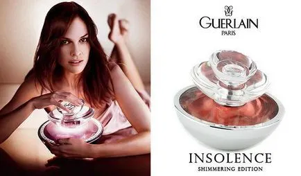 Női eau de toilette illatát Guerlain insolens leírása, összetétele és vélemények