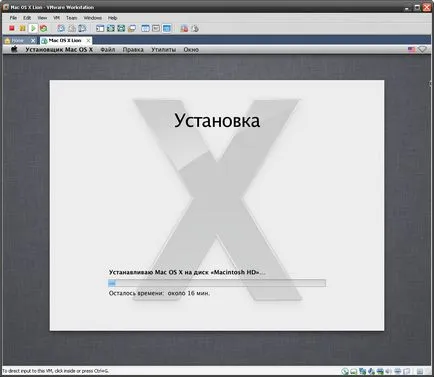 Стартиране на Mac OS X Lion във виртуална машина VMware