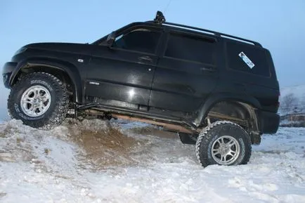 Зимни гуми на UAZ Patriot изберете какво опции