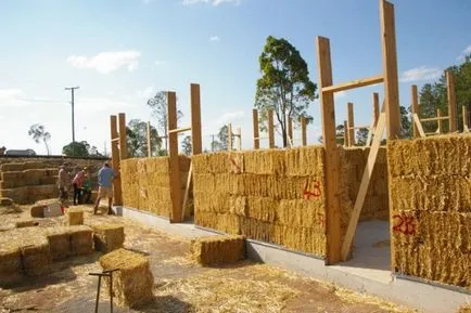 Az Arany szabályzat tervezése és építése a szalma ház