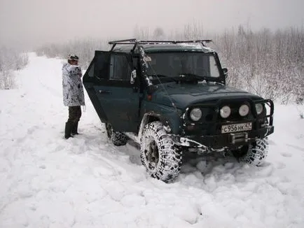 Зимни гуми на UAZ Patriot изберете какво опции