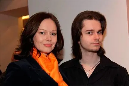 57 fénykép ex-felesége Irina Bezrukov Sergei Bezrukov és fia Andrew Livanov