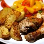 Картопля з рибою