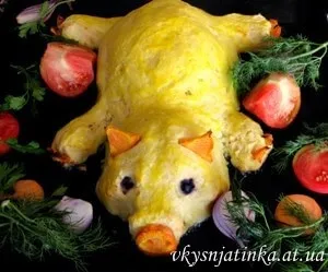 Картопляний порося - рецепт з фото