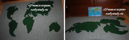 Карта світу своїми руками, вчимося граючись (світу) Карта світу своїми руками, вчимося граючись