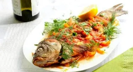 Короп з рисом запечений в духовці рецепт з фото (рисом) Короп з рисом запечений в духовці рецепт з фото