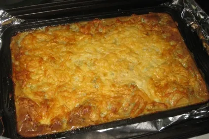 Капустяна запіканка з куркою (куркою) Капустяна запіканка з куркою