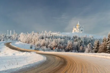 Карта пермського краю з містами на супутниковій карті онлайн