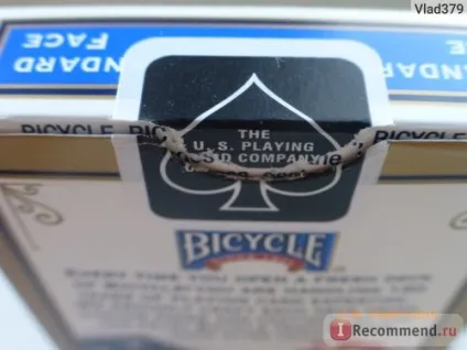 Карти bicycle standard - «чому це кращі карти», відгуки покупців
