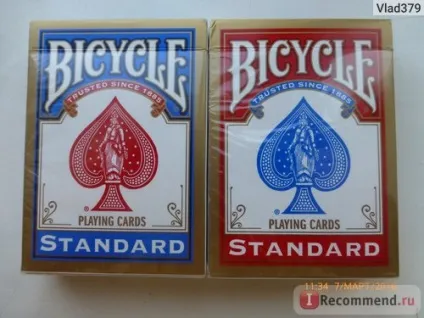 Карти bicycle standard - «чому це кращі карти», відгуки покупців