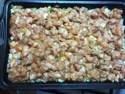 Капустяна запіканка з куркою (куркою) Капустяна запіканка з куркою