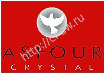 Asfour kristály gyártó cég Crystal Shop kedvenc http